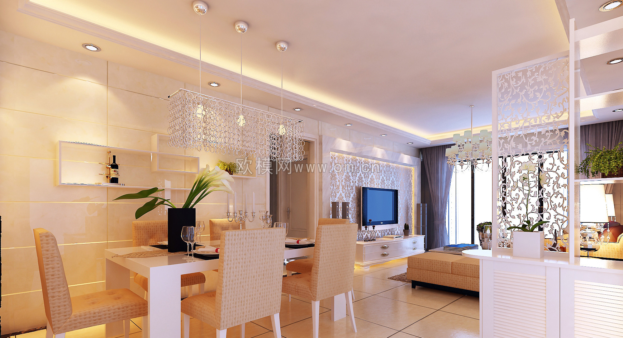 家装CAD(511)下载（渲染图3）