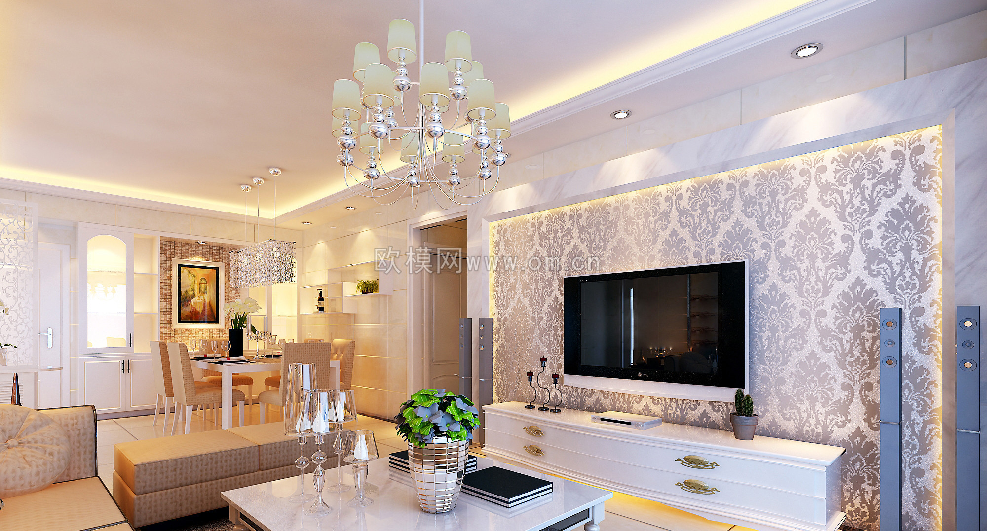 家装CAD(511)下载（渲染图1）