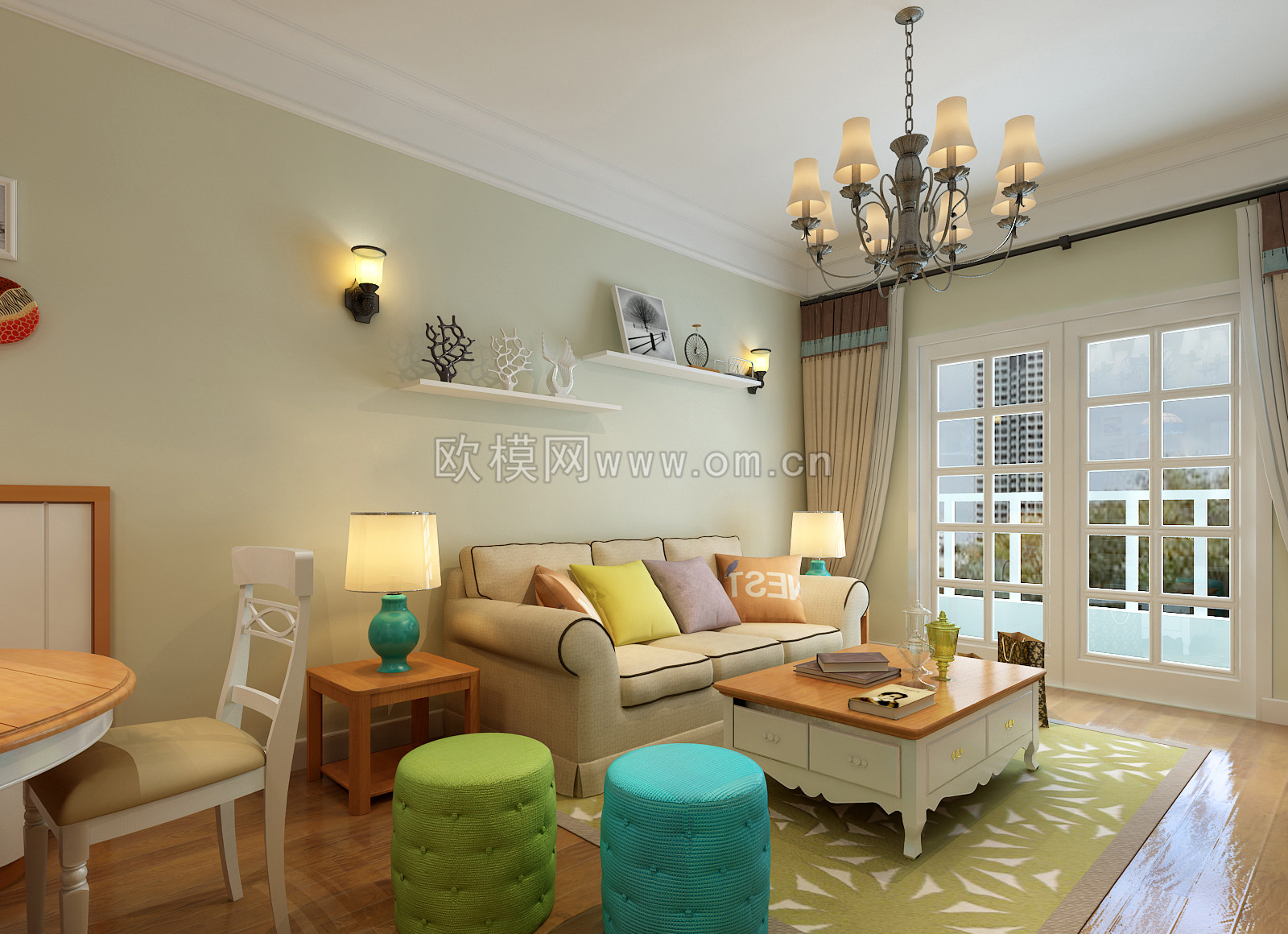 家装CAD(532)下载（渲染图2）