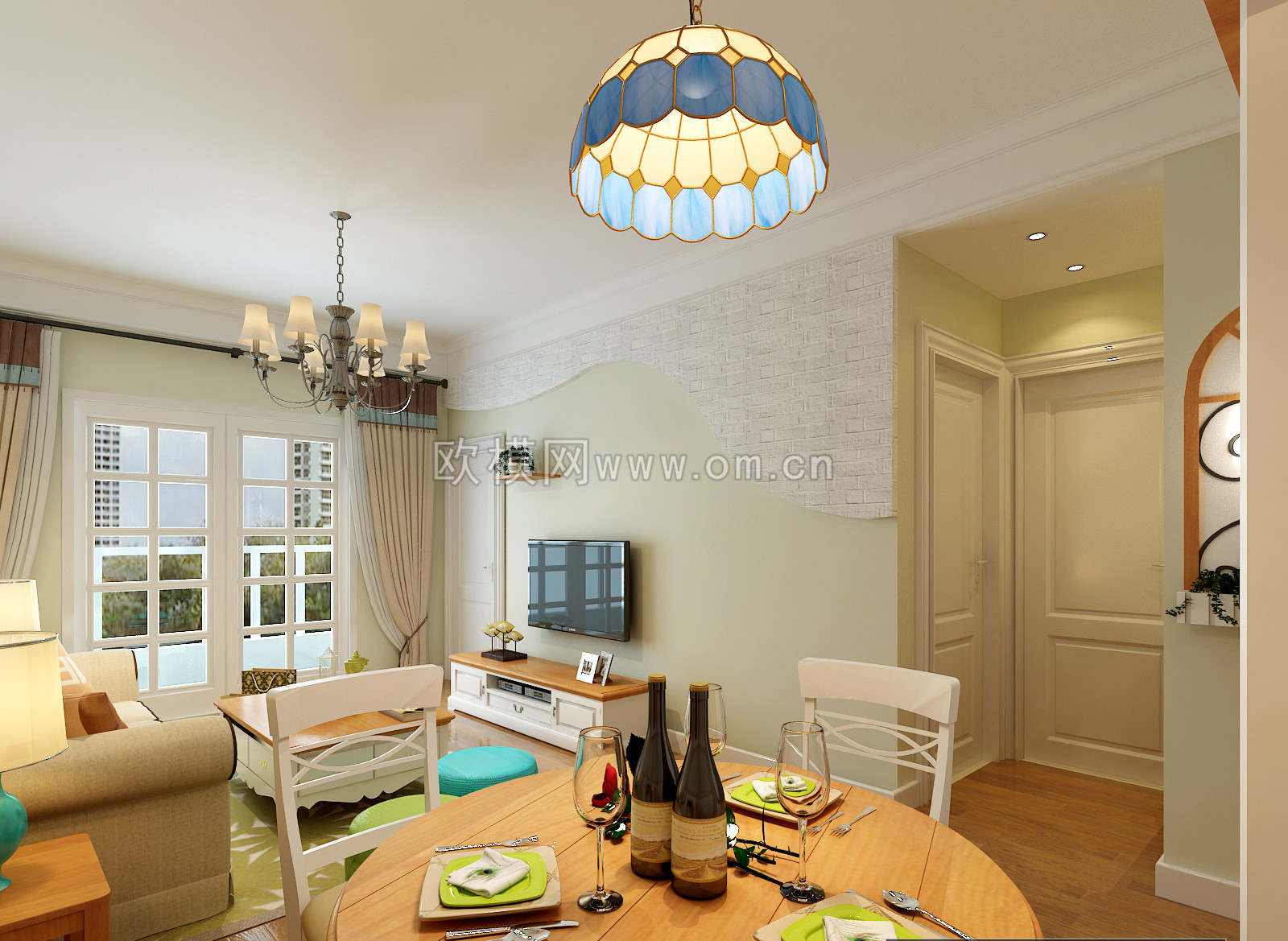 家装CAD(532)下载（渲染图4）