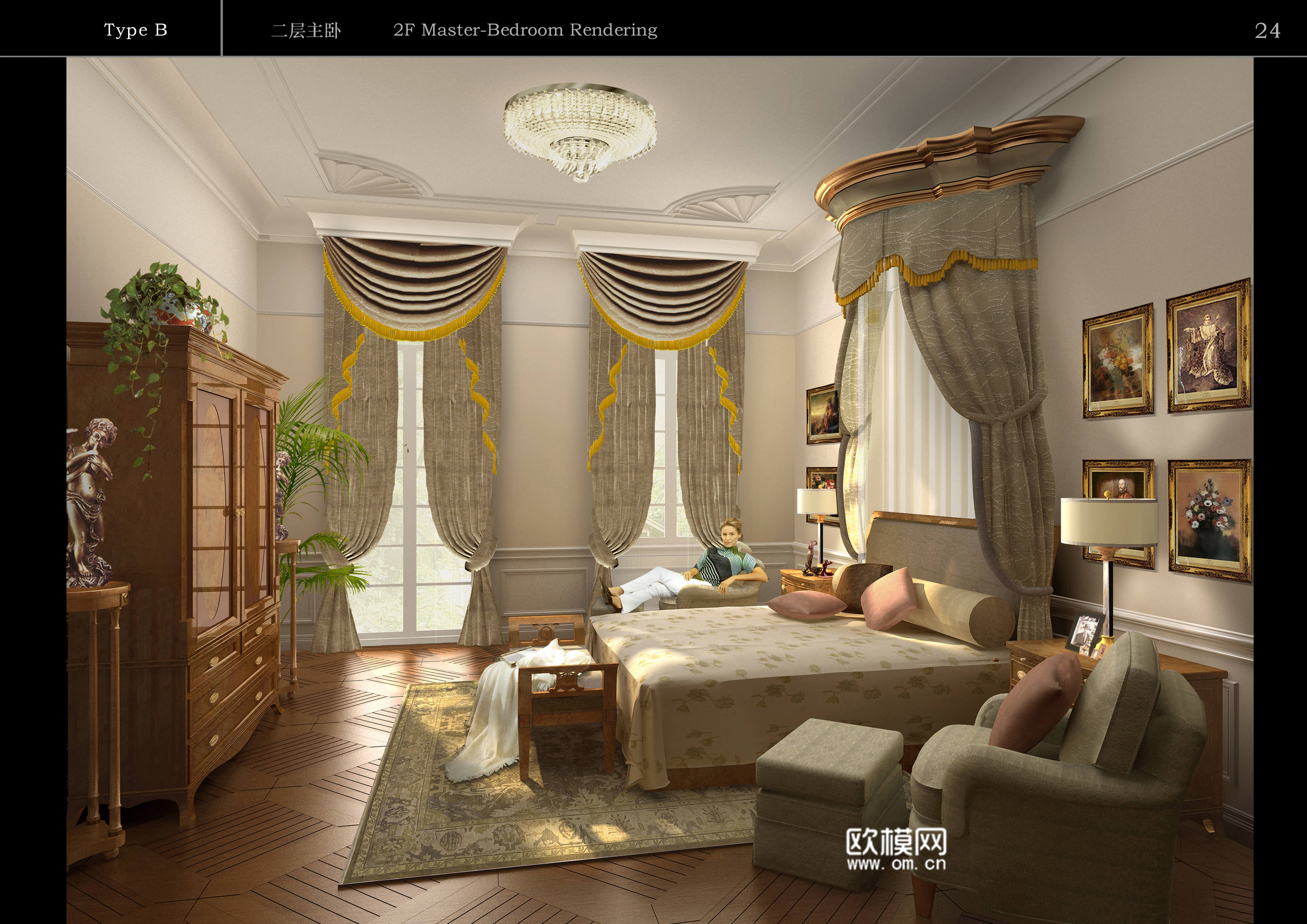 家装CAD(536)下载（渲染图2）