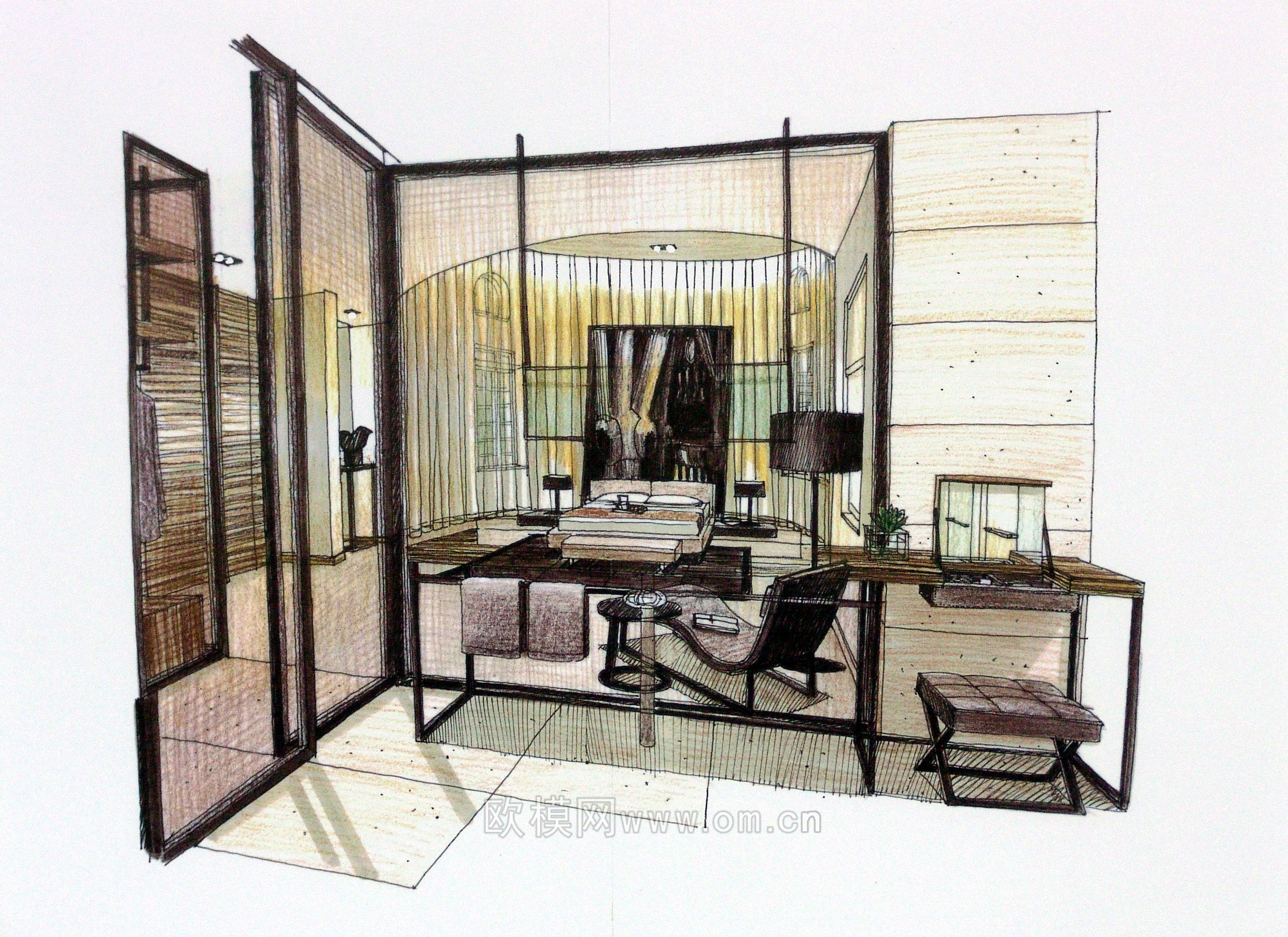 家装CAD(55)下载（渲染图1）