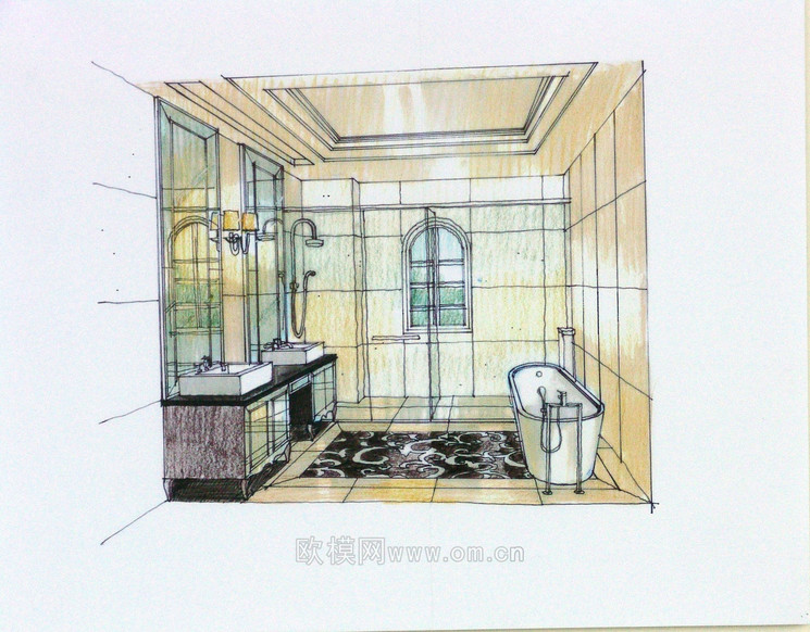 家裝CAD(56)下載(渲染圖1)