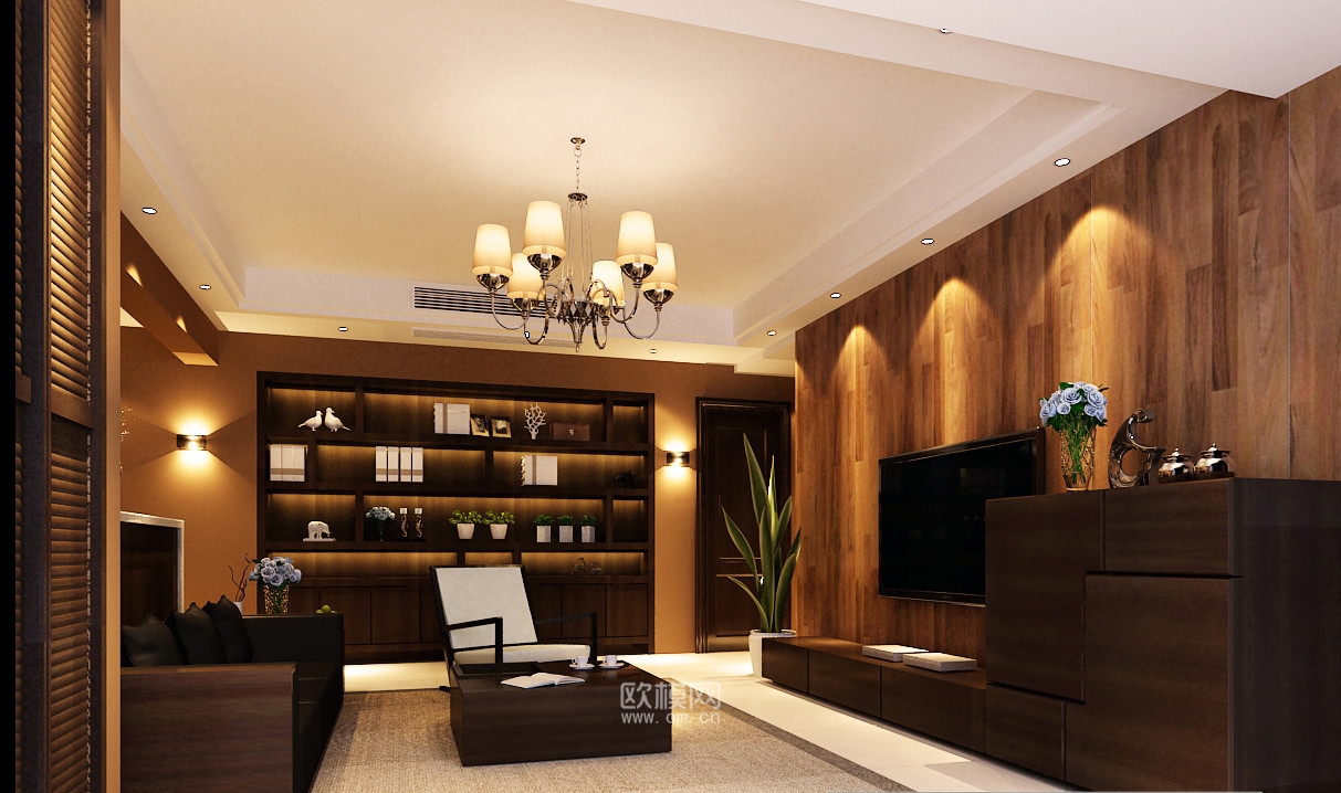 家装CAD(562)下载（渲染图1）