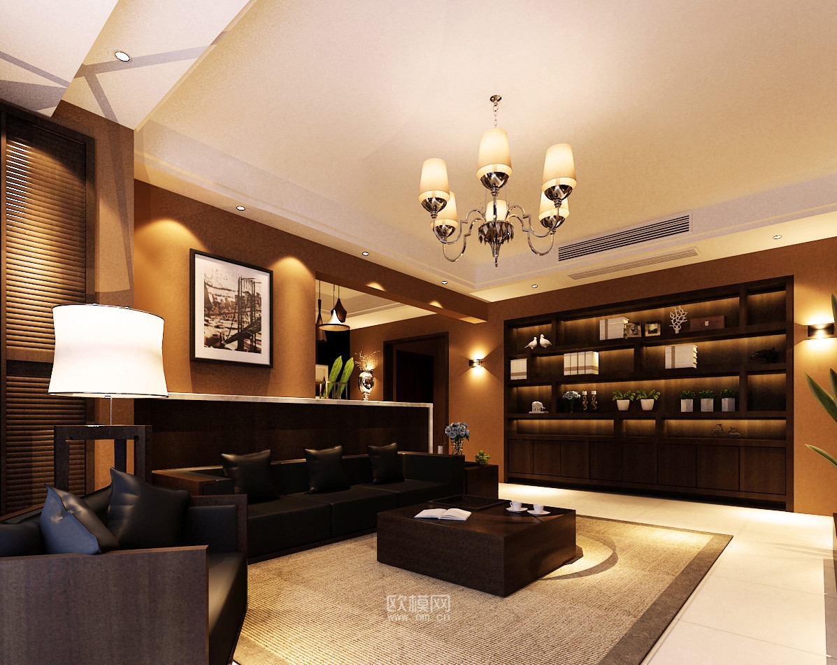 家装CAD(562)下载（渲染图3）