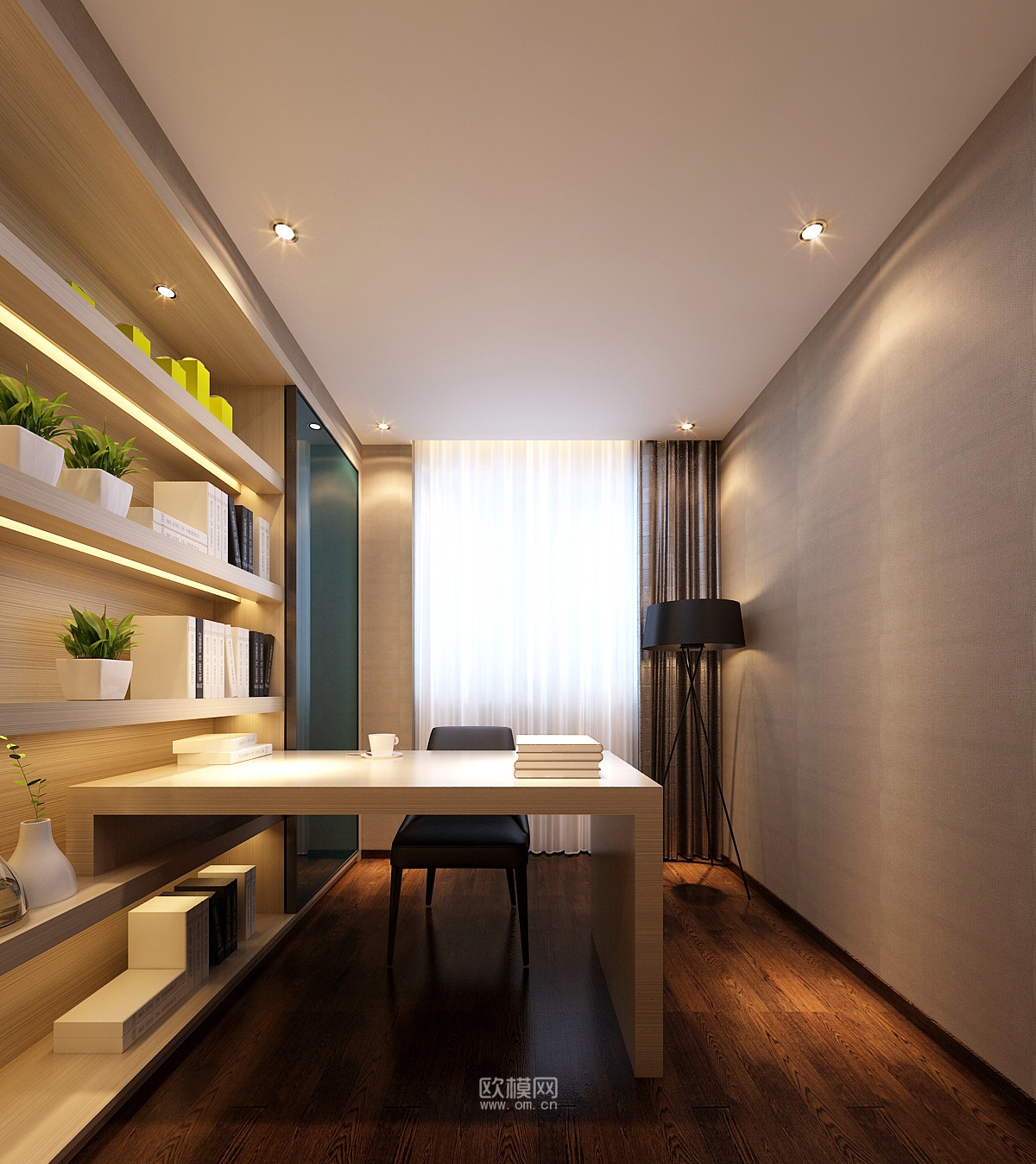 家装CAD(567)下载（渲染图4）