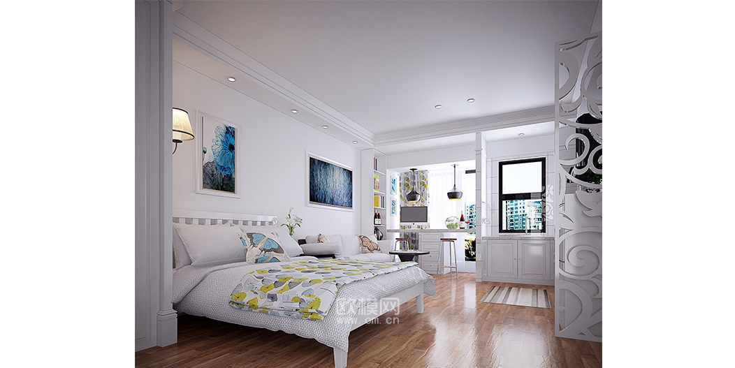 家装CAD(568)下载（渲染图4）