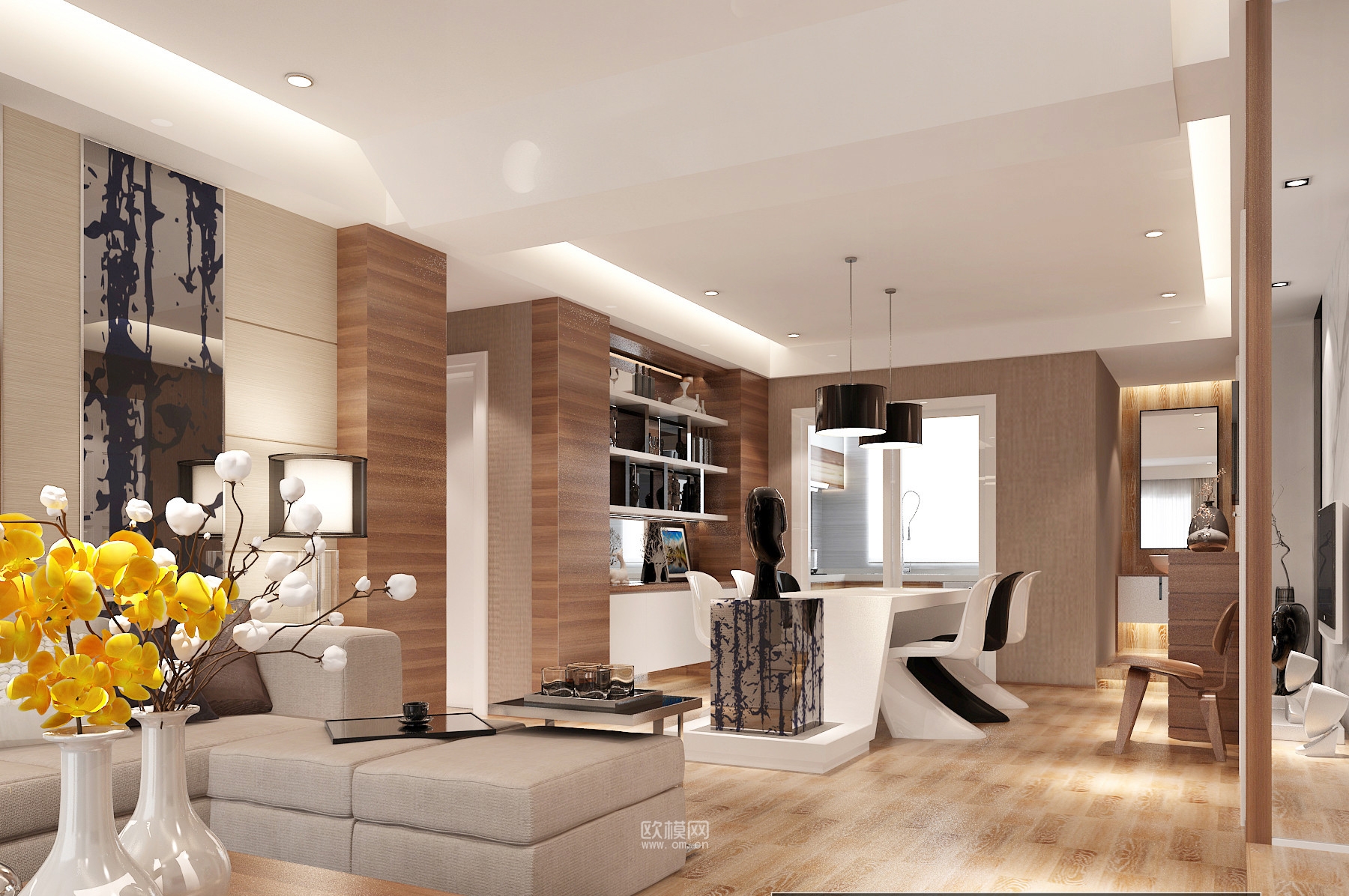 家装CAD(570)下载（渲染图1）