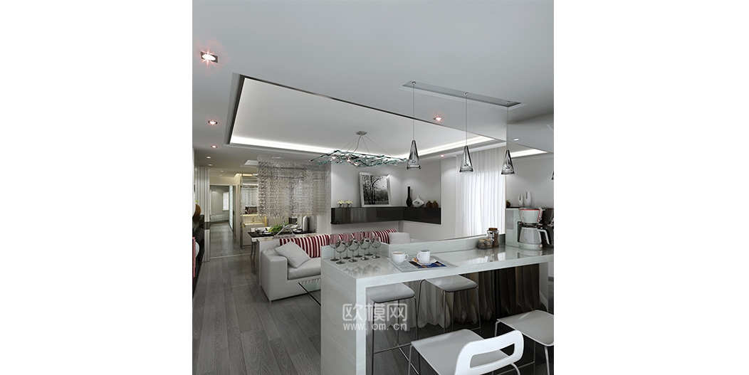 家装CAD(576)下载（渲染图3）