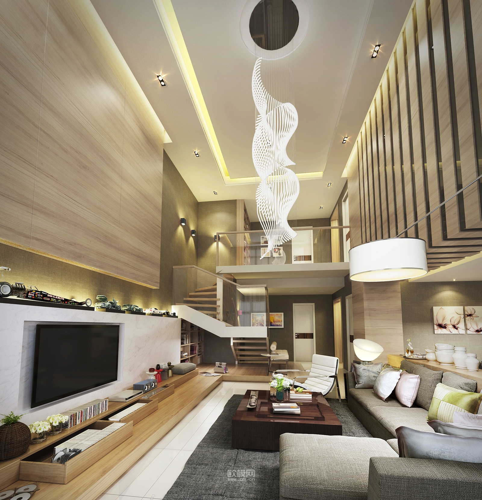 家装CAD(579)下载（渲染图4）