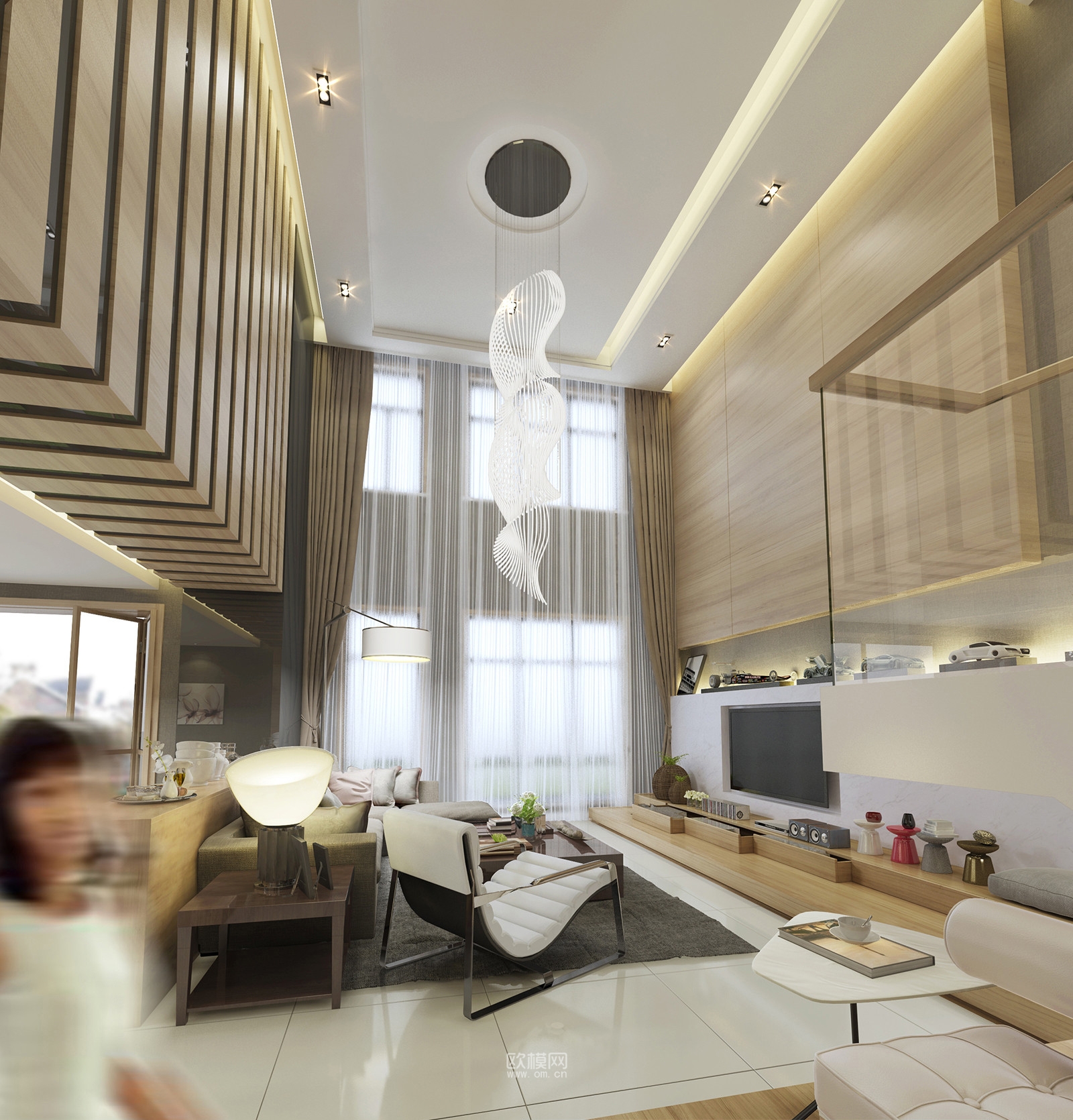 家装CAD(579)下载（渲染图3）