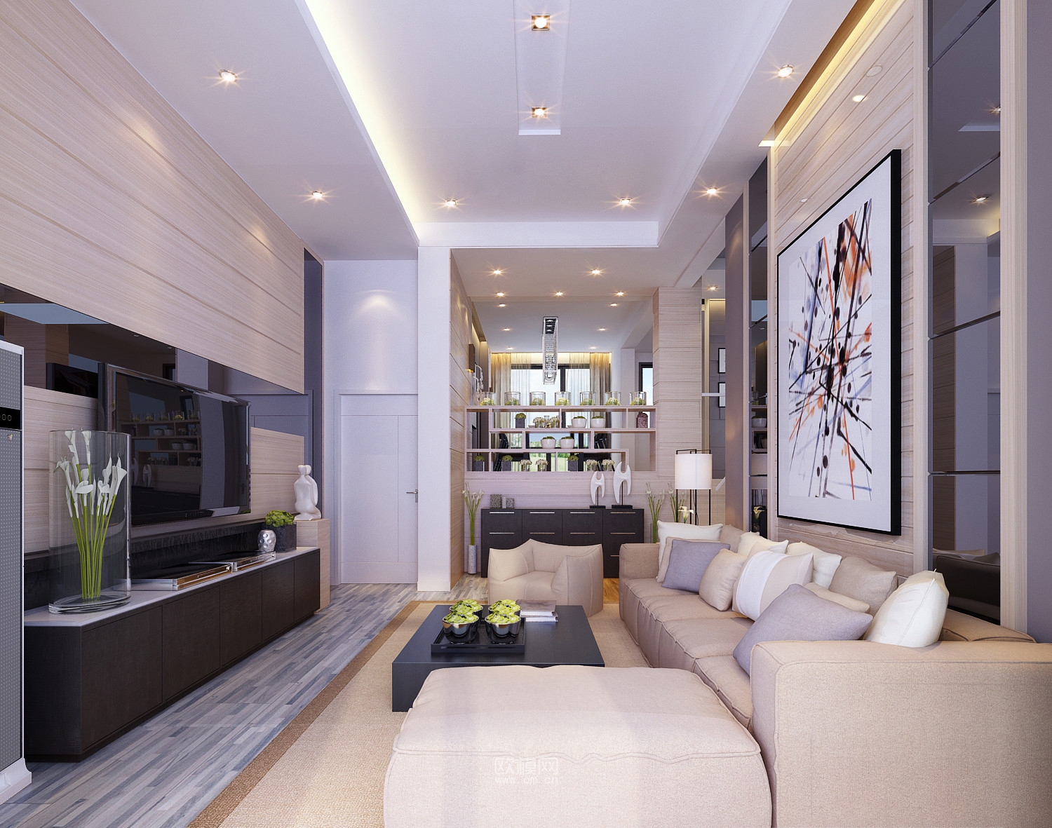 家装CAD(582)下载（渲染图3）