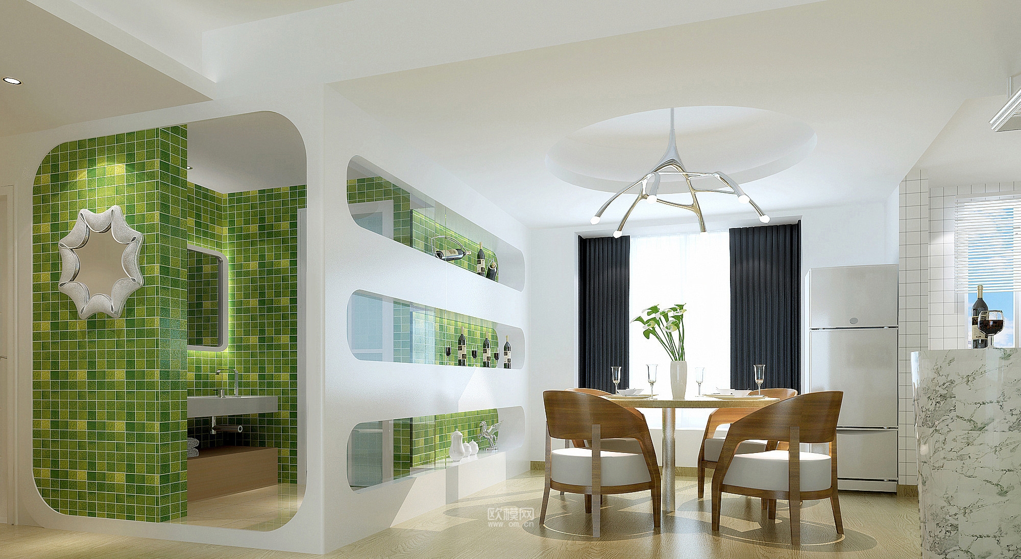 家装CAD(584)下载（渲染图2）