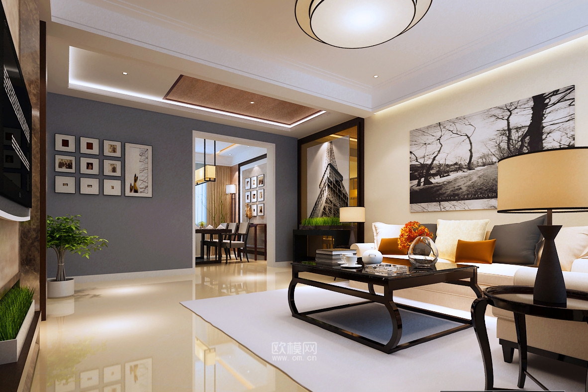 家装CAD(600)下载（渲染图3）