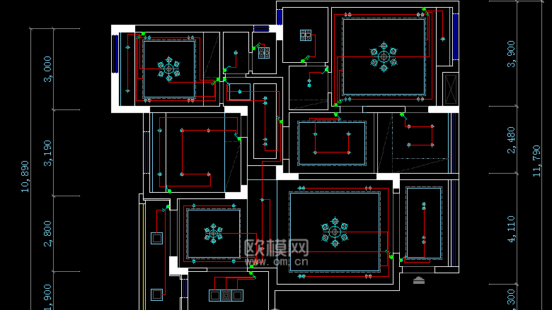 家装CAD(635)下载（渲染图1）