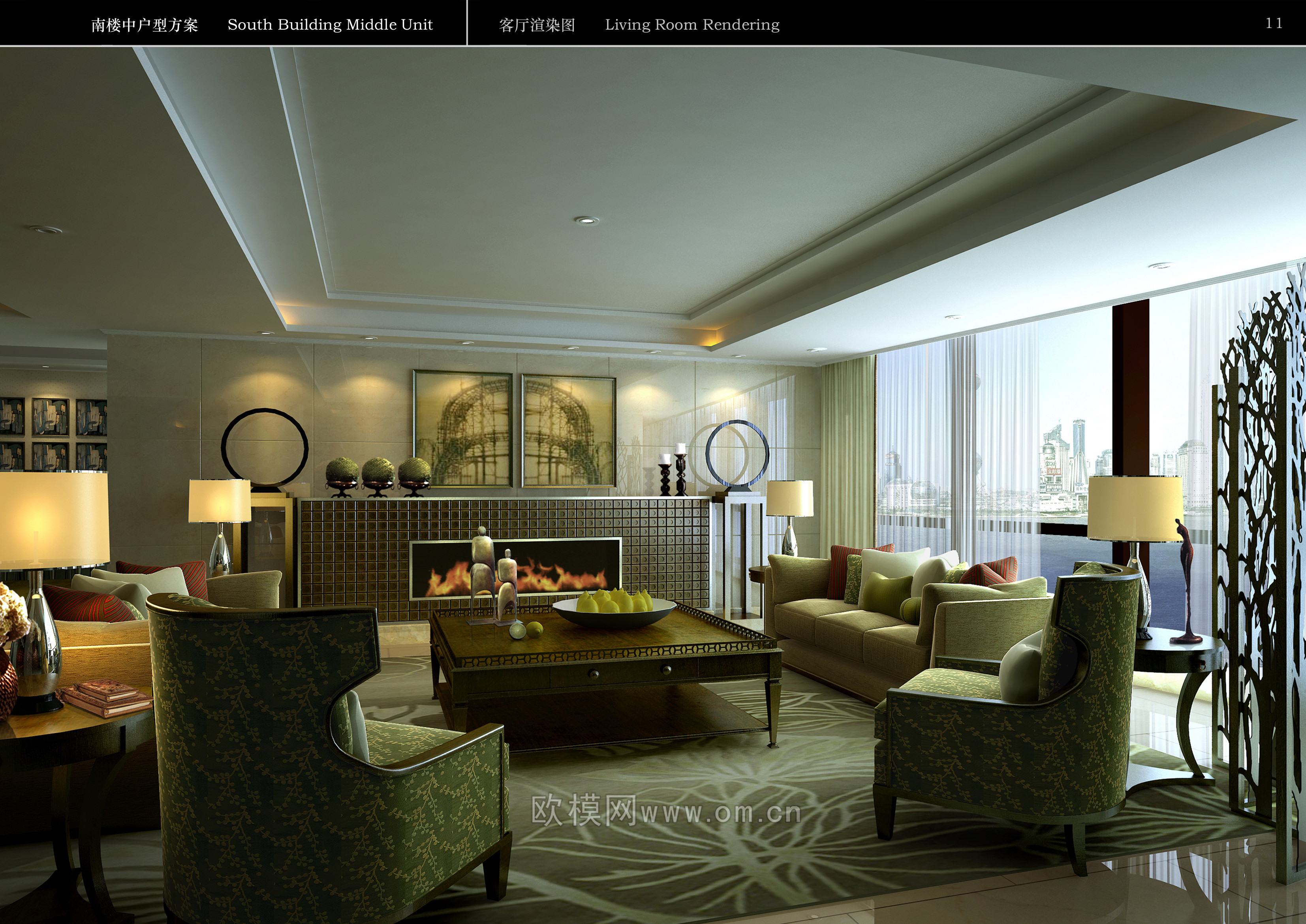 家装CAD(98)下载（渲染图1）