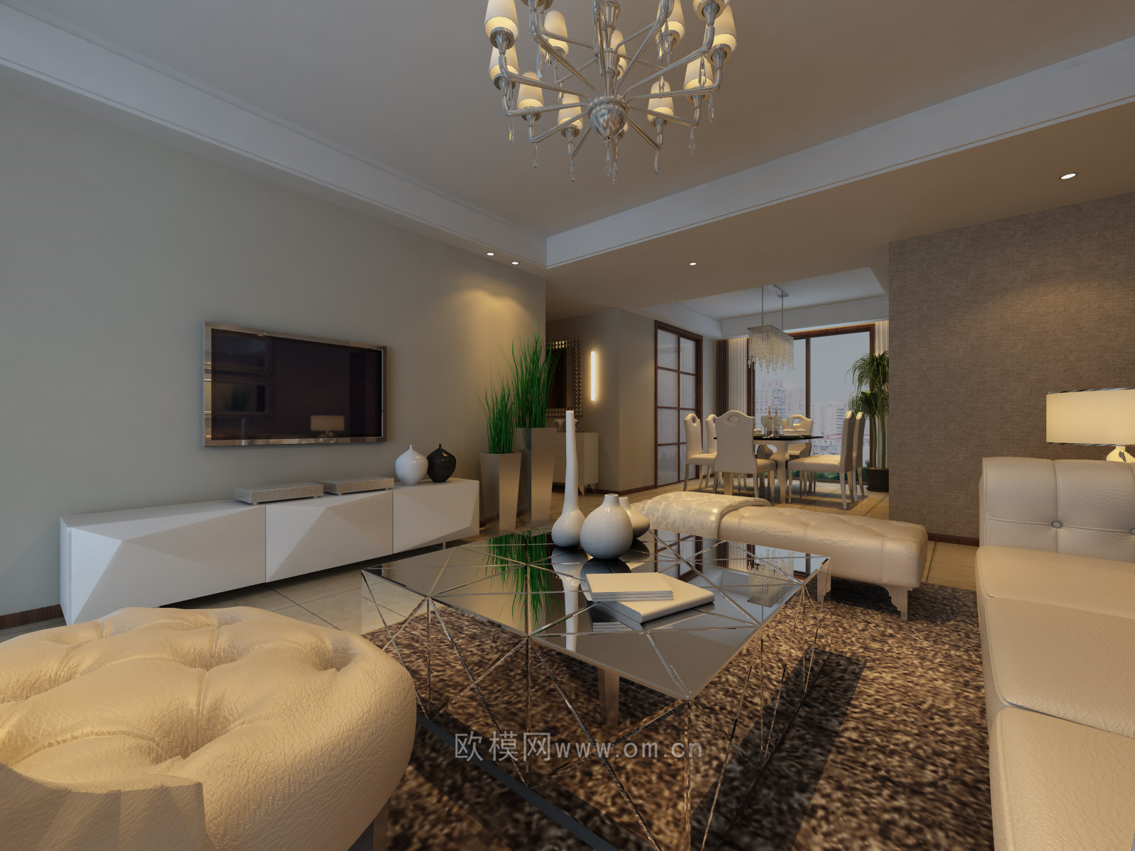 家装CAD(99)下载（渲染图4）