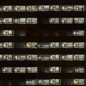  外景-夜晚窗户 3 