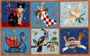  地毯-时尚花毯 027 