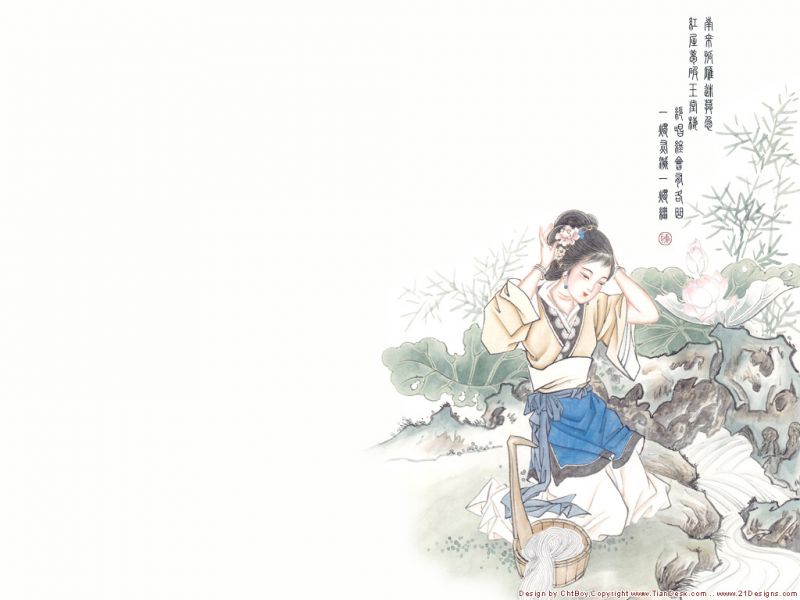 装饰画-中式人物 038下载