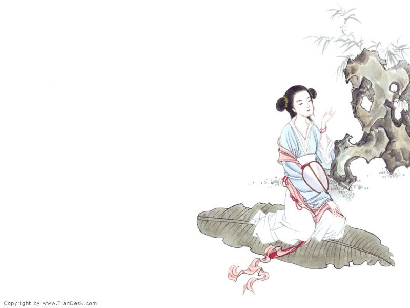 装饰画-中式人物 045下载