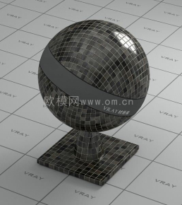  灰色馬賽克  