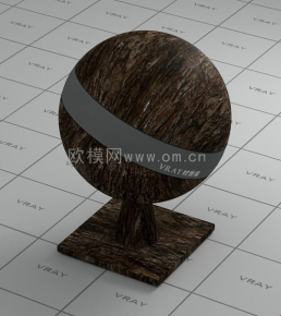  深褐色樹皮 