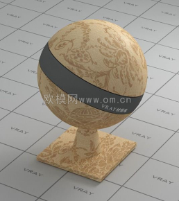  米黃色墻布 (7) 