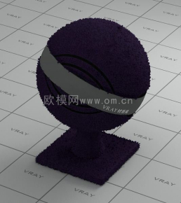  暗紫色毛巾  