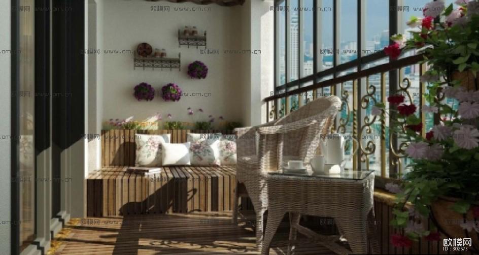 华日·城市理想B6 样板房施工图下载（渲染图6）