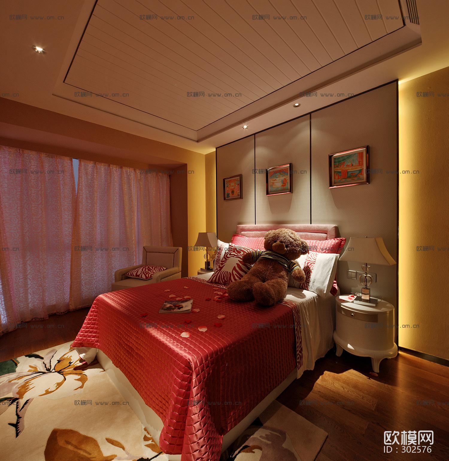 河源.宝晟地产四期宝格丽公馆施工图下载（渲染图4）