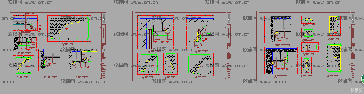 CAD户型图下载（渲染图4）