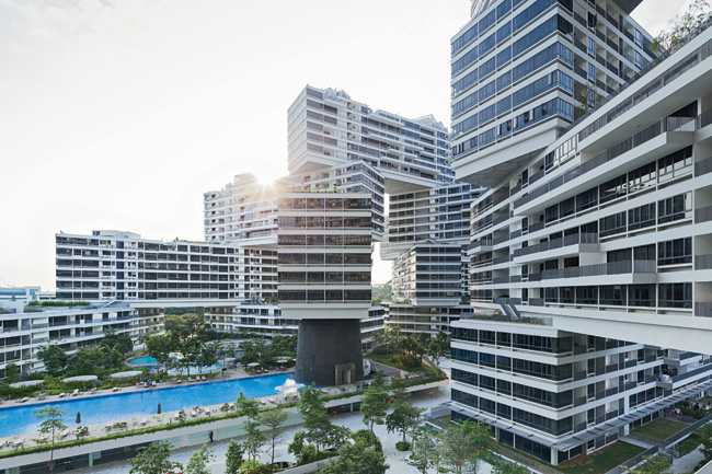 新加坡交织大楼图片