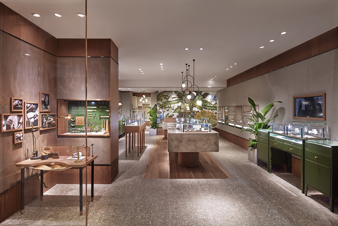 70㎡广州曼古银店铺立品设计