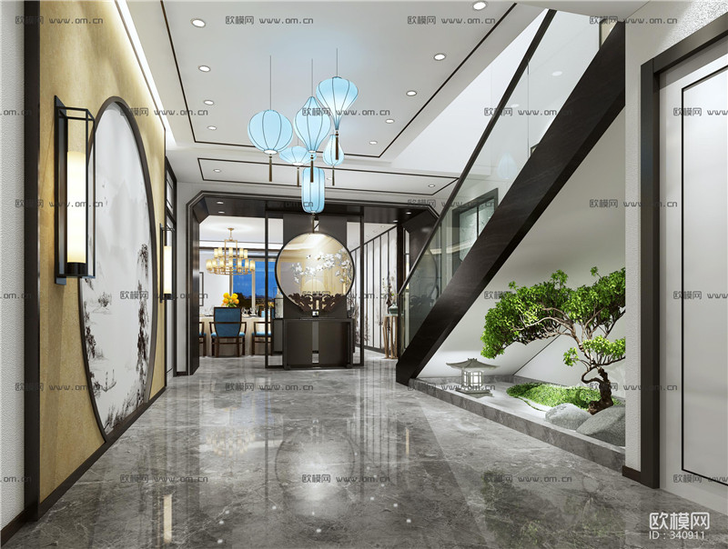 样板房3d模型免费下载/卧室3d模型免费下载
