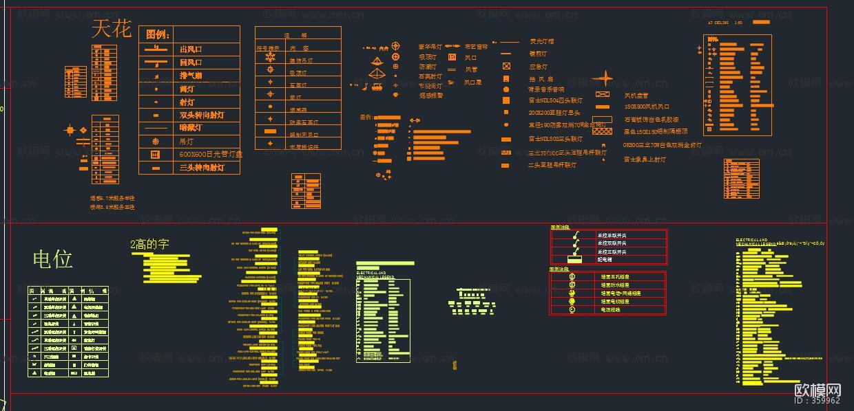 2017年最新常用整理cad图块下载（渲染图2）