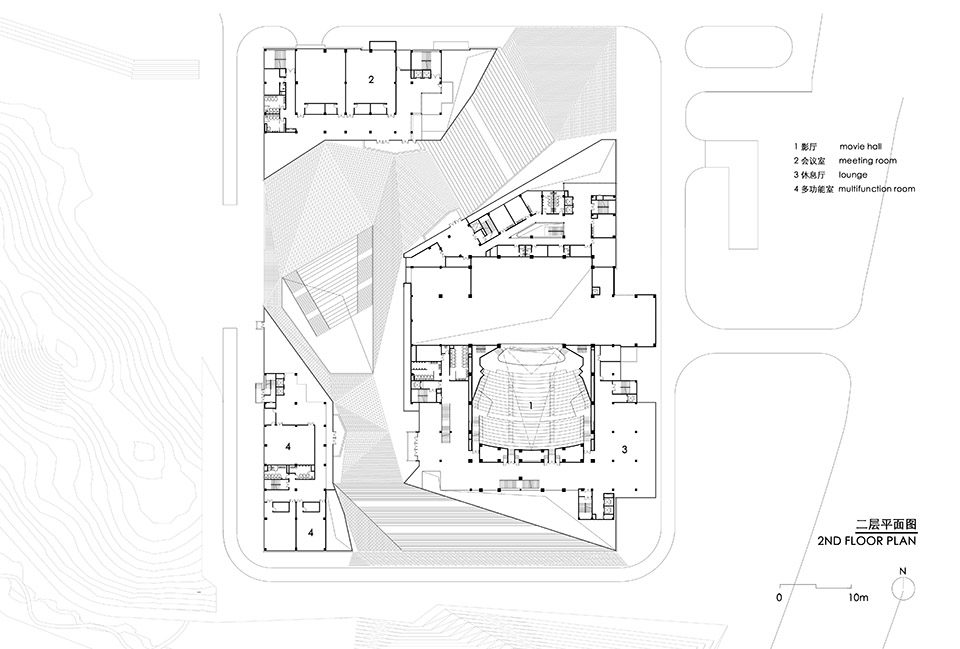 社區 案例資料 案例 建築外觀 文化博物 37736㎡重慶璧山文化藝術中心