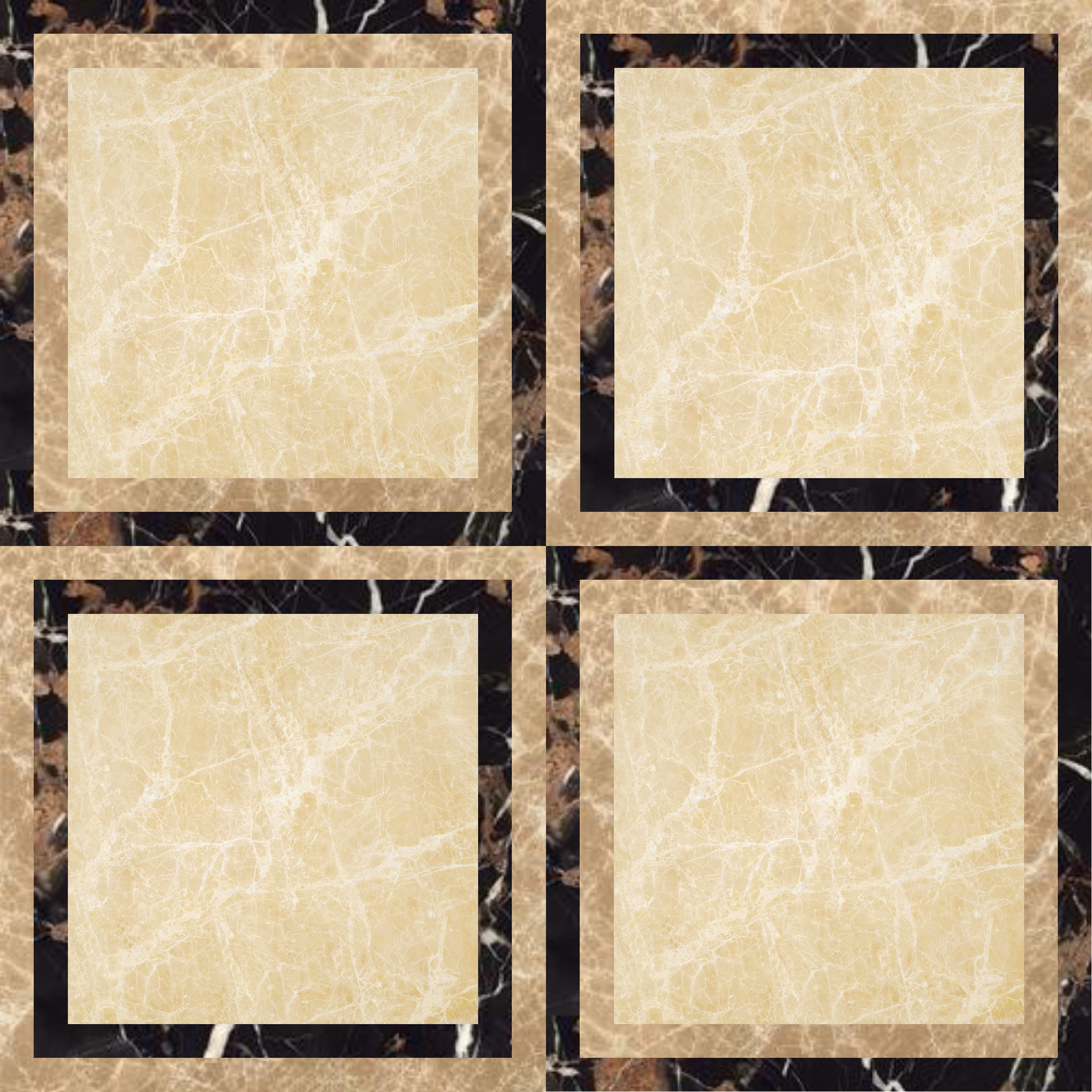 现代瓷砖拼花3d模型