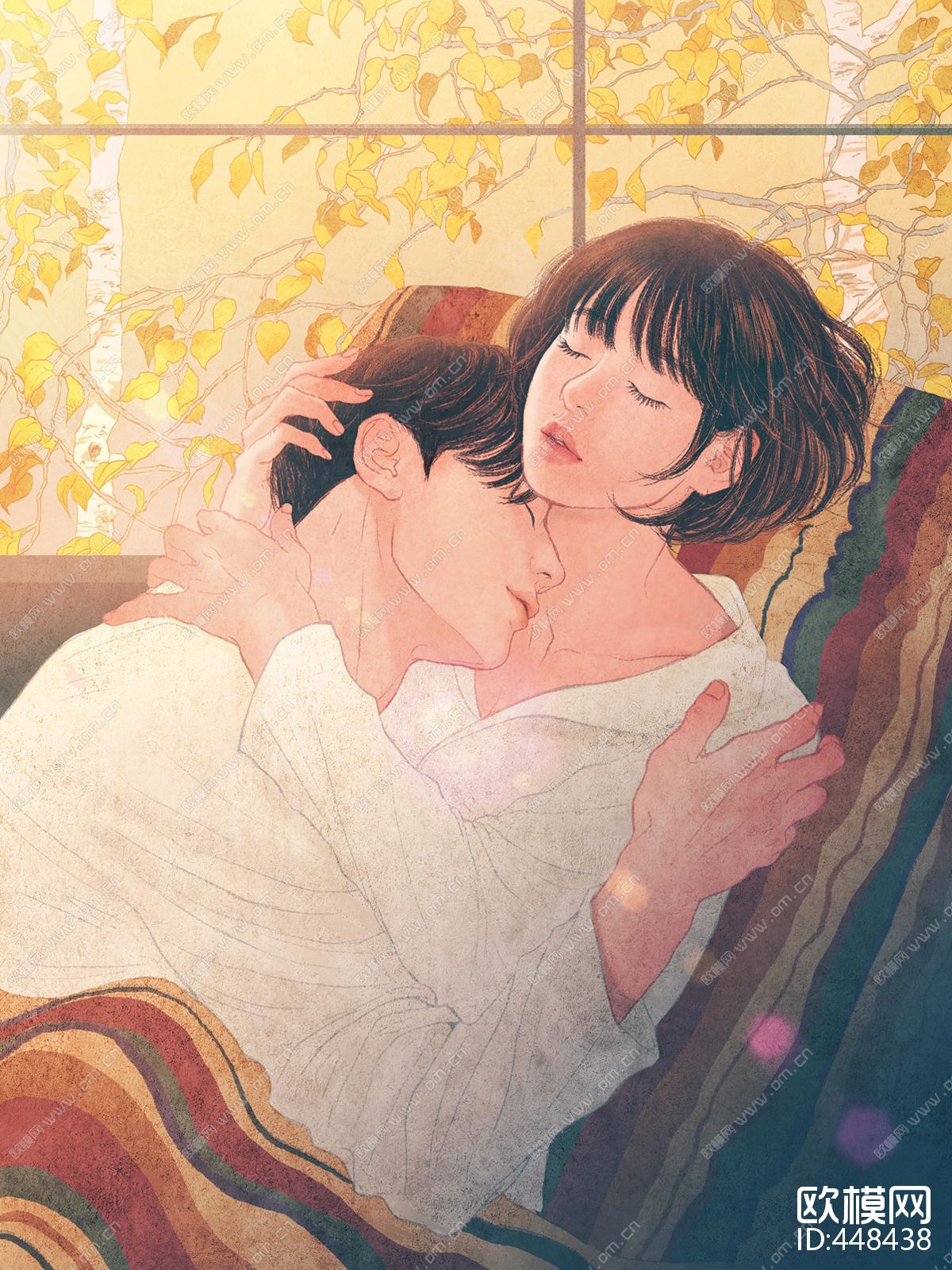 现代装饰画下载（渲染图5）