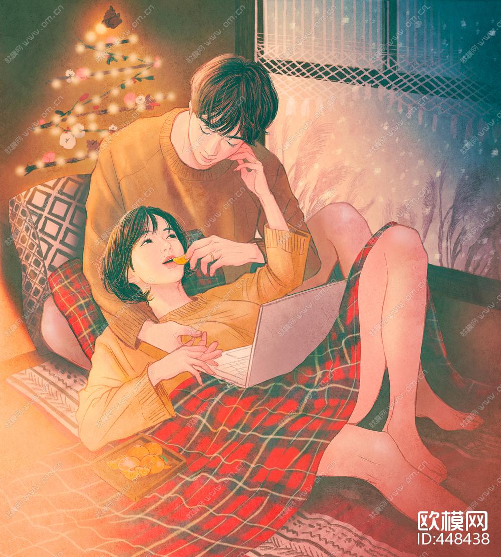 现代装饰画下载（渲染图4）