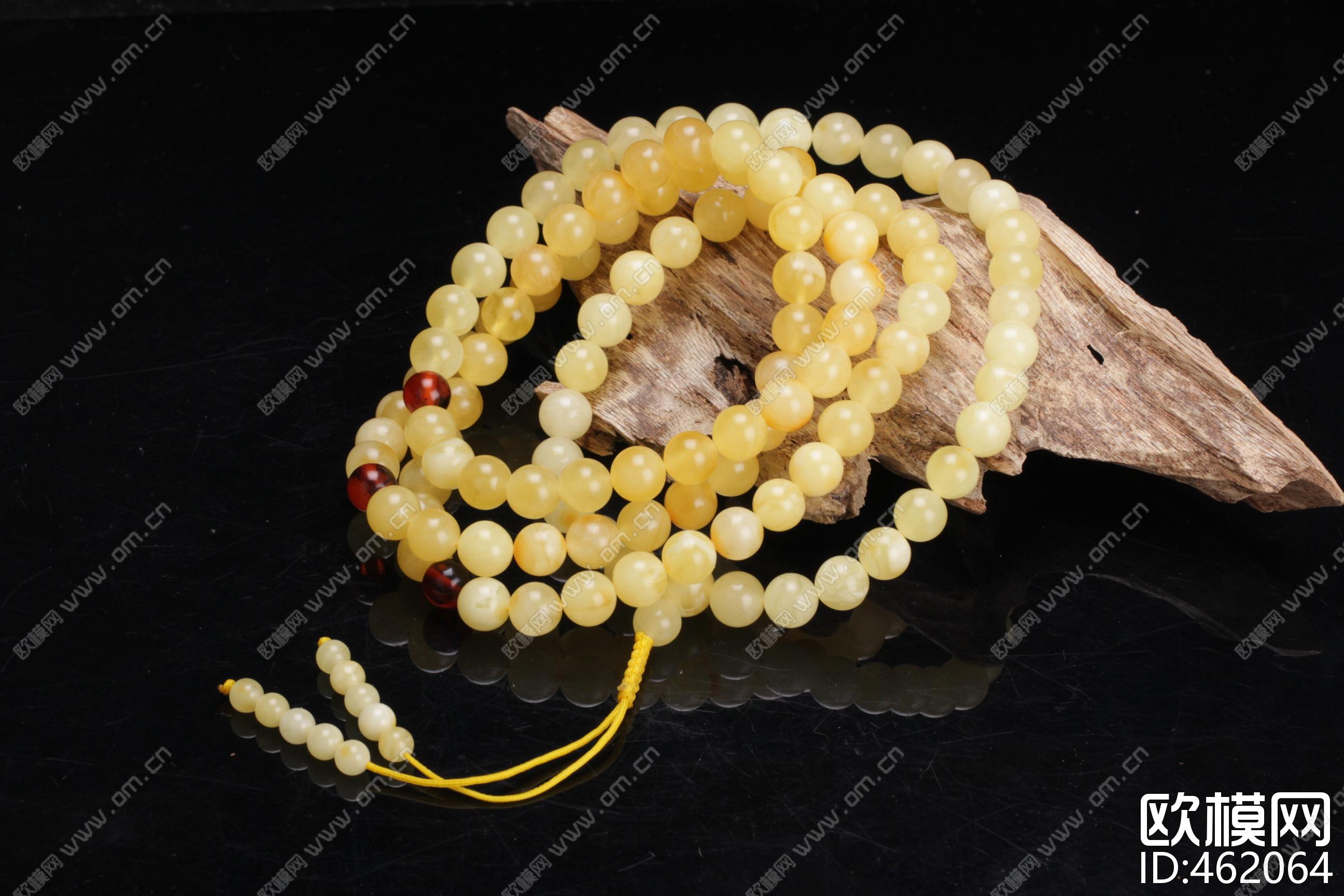 蜜蜡项链下载（渲染图7）