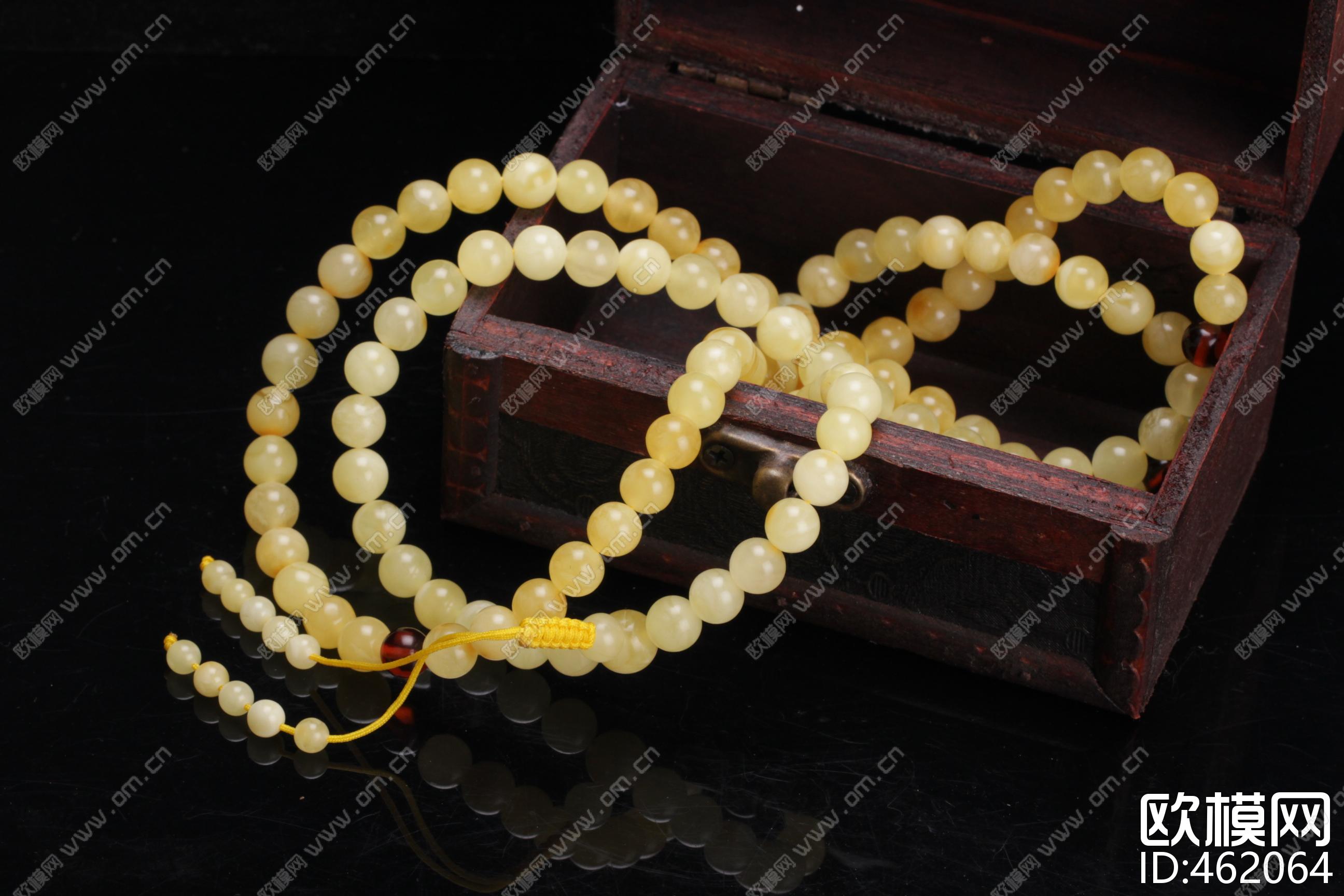 蜜蜡项链下载（渲染图9）