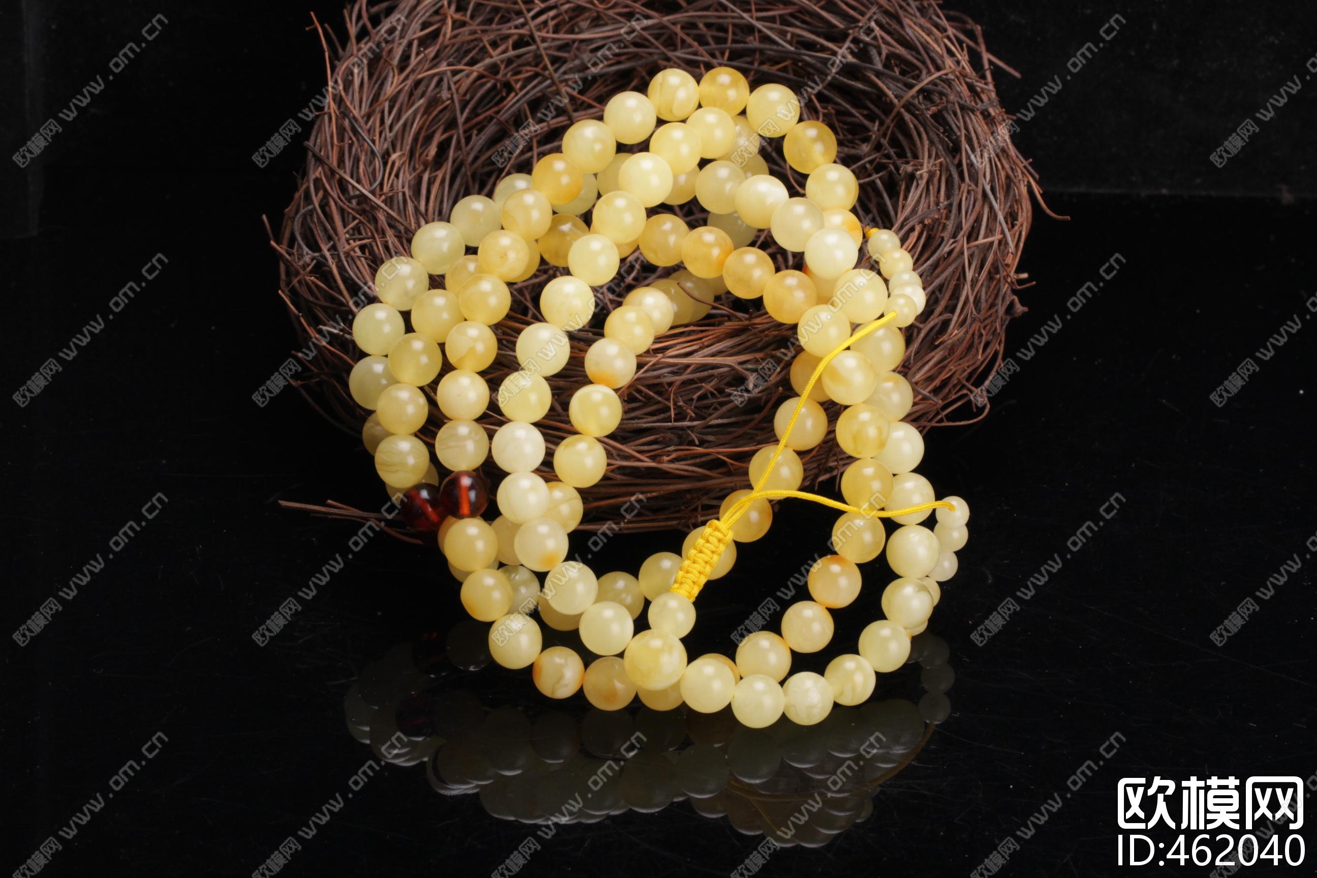 蜜蜡项链下载（渲染图14）