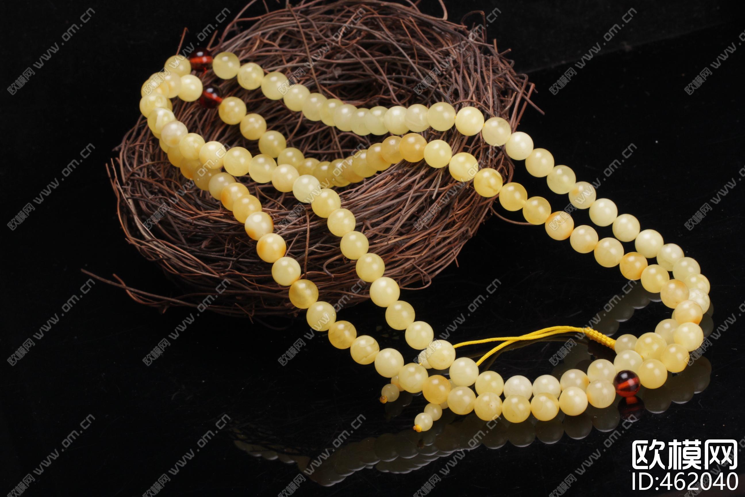 蜜蜡项链下载（渲染图13）