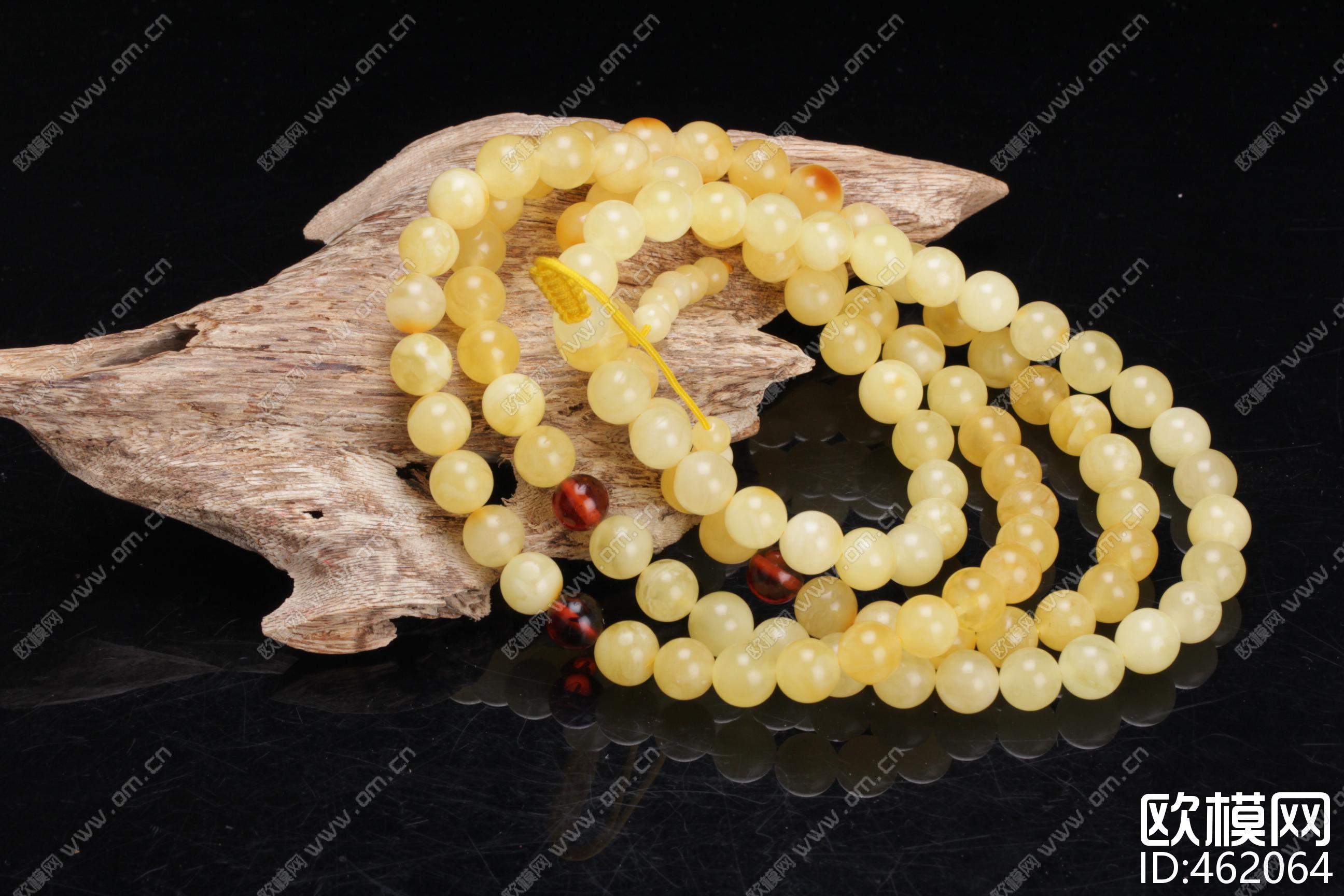 蜜蜡项链下载（渲染图10）