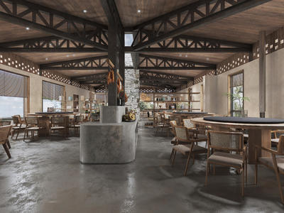 侘寂风餐厅 中餐厅