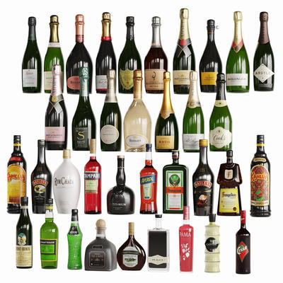香槟 酒瓶 洋酒 酒水 