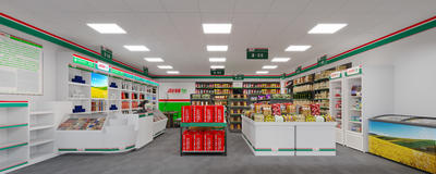 现代超市便利店