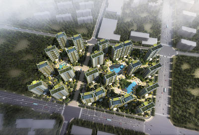 住宅楼鸟瞰