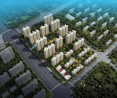 住宅楼鸟瞰
